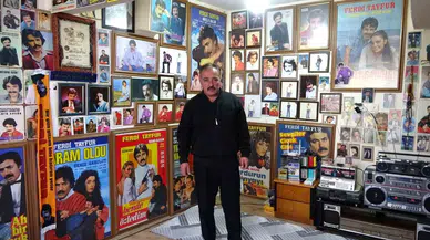 Kütahyalı Taksi Sürücüsü Meskenini Adeta ’Ferdi Tayfur Müzesi’ne Çevirdi