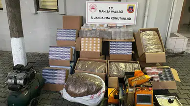 Manisa’da Jandarmadan Kaçakçılık Operasyonu