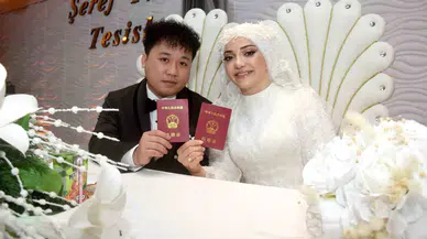 Rize’ye Çinli Damat