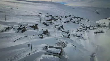 Sakin Kent Şavşat’ın Kış Görüntüleri Büyülüyor