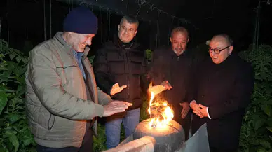 Sobalar Yakılmaya Devam Ediyor, Zirai Don Nöbeti Sıfır Rakıma Kadar İndi