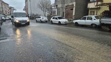 Tekirdağ’da Beklenen Yağış Başladı