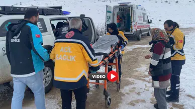 Köyde Mahsur Kalan Hastaya UMKE Ulaştı