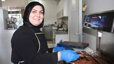 Van’da Teşebbüsçü Bayanlardan Doğal Çikolata Üretimi