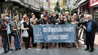 Görme engellilerden beyaz bastonun "sosyal güvence"ye alınması talebi