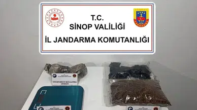 Sinop’ta uyuşturucu operasyonunda 2 zanlı yakalandı