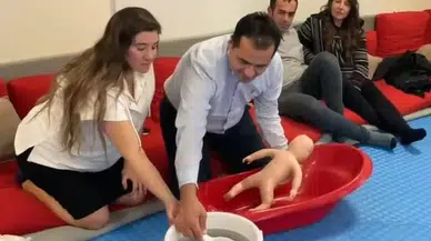 Espiye Devlet Hastanesinde gebe okulu açıldı