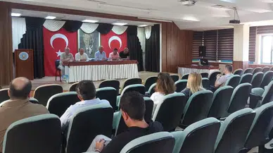 Merzifon’da eğitim değerlendirme toplantısı yapıldı