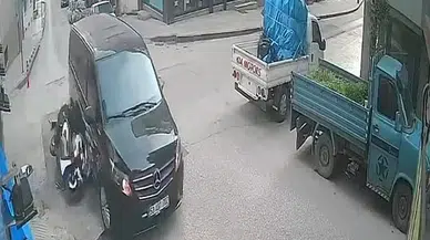 Ordu'da motosiklet ile panelvanın çarpıştığı kazada 2 kişi yaralandı