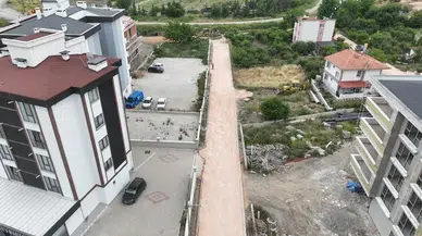 Tokat'ta parke yol, bordür ve kaldırım çalışmaları sürüyor