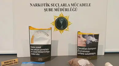 Samsun'da tütün paketinde uyuşturucu ele geçirildi