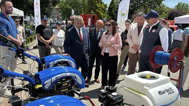 Bartın'da makine ve ekipman dağıtım töreni düzenlendi