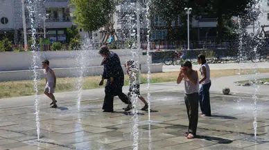 Tokat'ta sıcak hava etkili oldu