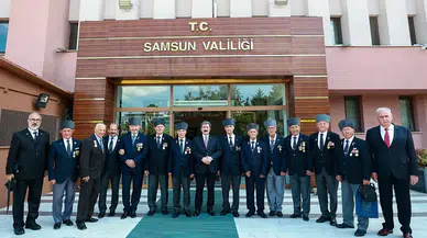 Kıbrıs Barış Harekatı'nın 51. yılında gaziler Samsun'da buluştu