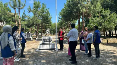 15 Temmuz şehidi Muhammed Aksu kabri başında anıldı