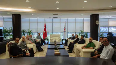 TBMM Plan ve Bütçe Komisyonu Başkanı Muş'tan OMÜ'ye ziyaret