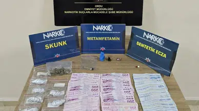 Ordu'da uyuşturucu operasyonunda yakalanan 2 şüpheli tutuklandı
