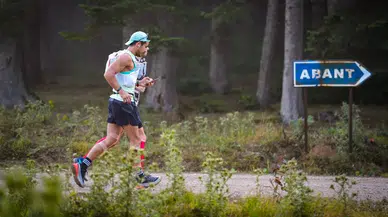 Bolu'da 3. Uluslararası Ultra Abant Patika Koşu Yarışması düzenlendi