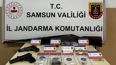Samsun'da uyuşturucu operasyonunda 2 şüpheli yakalandı