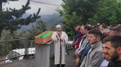 Giresun'da hayatını kaybeden 15 yaşındaki çocuğun cenazesi defnedildi