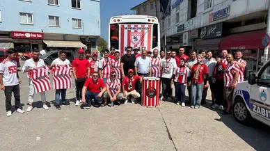 Salıpazarı Belediye Başkanı Karaca, Samsunspor taraftar grubunu Trabzon'a yolculadı