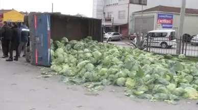 Bafra'da traktörün devrilmesi sonucu 1 kişi yaralandı
