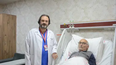 Trabzon'da mesanesinde tümör tespit edilen hasta ameliyatla sağlığına kavuştu