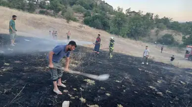 Karabük'te otluk alanda çıkan yangın söndürüldü
