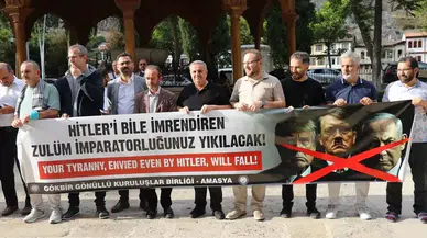Amasya'dan Filistin'e ve Küresel Sumud Filosu'na destek