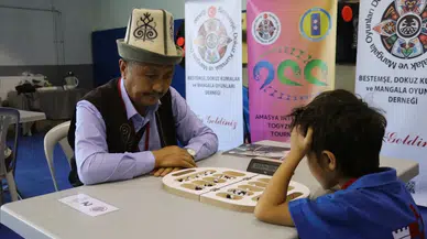Amasya'da Uluslararası Geleneksel Türk Zeka Oyunları Turnuvası yapıldı