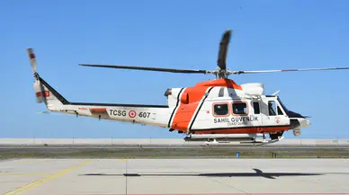 Artvin'de ulaşım sağlanamayan köydeki hasta helikopterle Rize'ye gönderildi