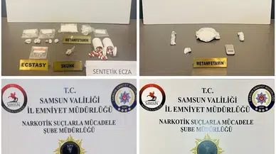 Samsun'da uyuşturucu operasyonunda 6 zanlı yakalandı