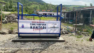 Hayvan Pazarına Ücretsiz Canlı Hayvan Kantarı
