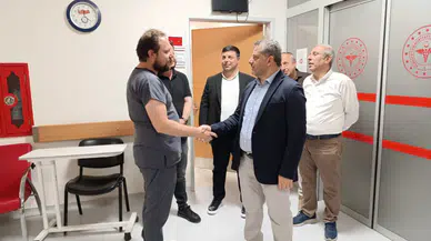 Bayat’ta Sağlık Yatırımlarını İnceledi