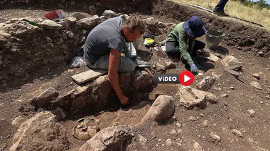 Hattuşa'da Yeni Mezarlar Bulundu
