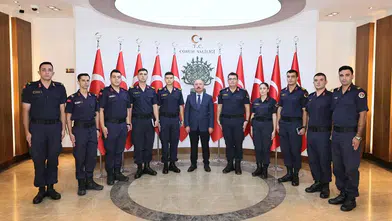 Çalgan, Stajyer Subay Öğrencilerini Kabul Etti
