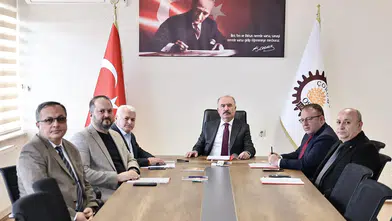 OSB Yönetimi Toplandı