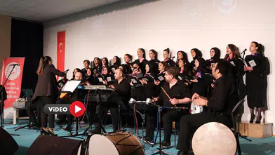 Çorum'da Kadınlardan Oluşan Gönülden Ezgiler Korosu Konser Verdi