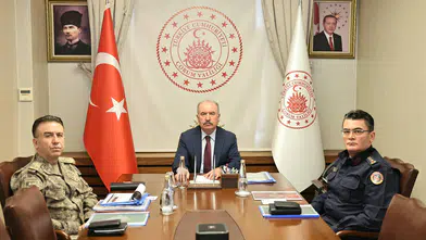 Güvenlik Kurmayları Bakan Çiftçi İle Görüştü