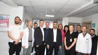 Hastane Yönetimi Sağlık Tesislerini İnceledi