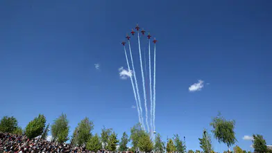 Gökyüzünde Akrobasi Fırtınası, Türk Yıldızları Çorum’da Unutulmaz Anlar Yaşattı