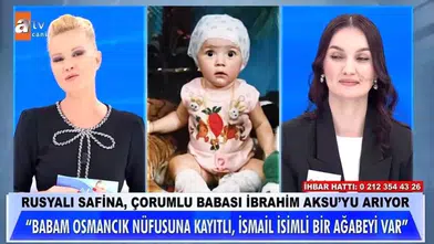Rus Kadın Çorumlu Babasını Arıyor