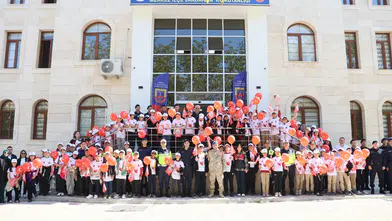 Jandarma Ekiplerinden Öğrencilere Trafik Eğitimi