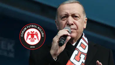 Cumhurbaşkanı Erdoğan’dan, Çorum FK'ye Kutlama