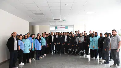 Hastanede 1 Mayıs Kutlaması