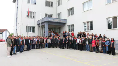 Taş, Mesai Arkadaşlarıyla Bayram Sevincini Paylaştı