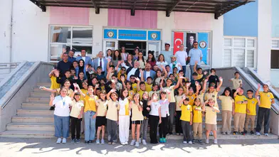 Protokol Öğrencilerin Heyecanına Ortak Oldu