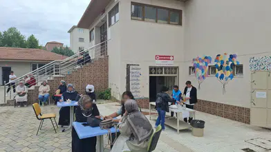 Müftülük Okul Önlerinde Ailelere Destek Oldu