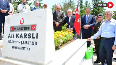 15 Temmuz Şehidi Kabri Başında Anıldı