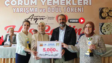 Çorum'un Yöresel Tatları Yarıştı